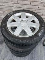 Winterbanden VW-Seat-Skoda-Audi 205-55-16", Auto-onderdelen, Banden en Velgen, 205 mm, Band(en), 16 inch, Gebruikt