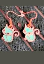 Oorbellen kat, Verzenden, Nieuw, Goud, Hangers