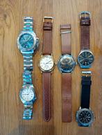 Partij lot automatische horloges, Sieraden, Tassen en Uiterlijk, Horloges | Dames, Ophalen of Verzenden, Zo goed als nieuw, Leer