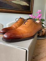 Borgioli Wholecuts in Cognac maat 10 (44), Kleding | Heren, Ophalen of Verzenden, Bruin, Zo goed als nieuw, Boots