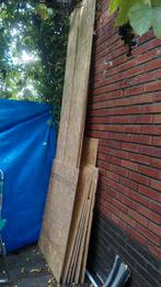 Gratis: partijtje OSB, Doe-het-zelf en Verbouw, Hout en Planken, Ophalen, Gebruikt, Minder dan 25 mm, Plank