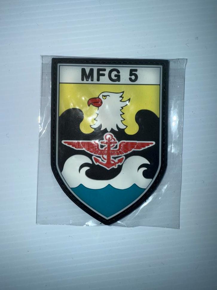 MFG 5 Patch Nordholz - Marinefliegergeschwader 5, Verzamelen, Militaria | Algemeen, Marine, Embleem of Badge, Duitsland, Ophalen