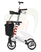 Witte rollator gevraagd, Ophalen of Verzenden, Opvouwbaar, Gebruikt