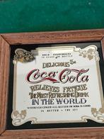 Vintage Coca-Cola Spiegel Reclame, Huis en Inrichting, Woonaccessoires | Spiegels, Minder dan 50 cm, Gebruikt, Ophalen of Verzenden