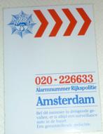 Rijkspolitie Amsterdam  RP, Ophalen of Verzenden, Overige soorten, Nederland, Overige typen