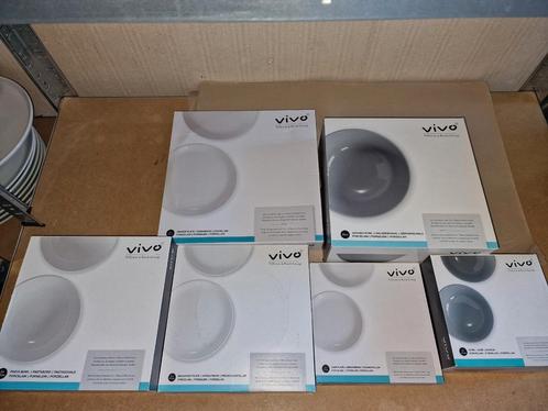 Divers ah vivo villeroy en boch porselein servies borden, Huis en Inrichting, Keuken | Servies, Nieuw, Compleet servies, Effen