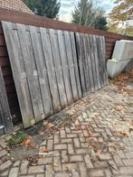 Houten Tuinhek met Poort, Tuin en Terras, Met poort, Gebruikt, Ophalen of Verzenden, Tuinhek
