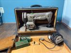 Antieke Singer elektrische naaimachine in koffer, Ophalen of Verzenden, Zo goed als nieuw, Singer