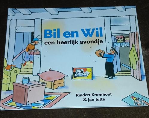 Bil en Wil - een heerlijk avondje, Boeken, Kinderboeken | Jeugd | onder 10 jaar, Zo goed als nieuw, Fictie algemeen, Ophalen of Verzenden