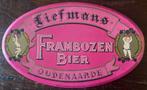 Liefmans Bier, Ophalen of Verzenden, Gebruikt, Reclamebord, Plaat of Schild, Overige merken