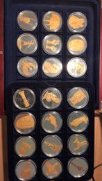 Zeldzame zilveren 1oZ penningen (925/1000 zilver), Postzegels en Munten, Edelmetalen en Baren, Ophalen of Verzenden, Zilver