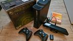 Xbox 360 Elite + 2 Controllers + Kinect, Gebruikt, Overige genres, Ophalen of Verzenden, Eén computer