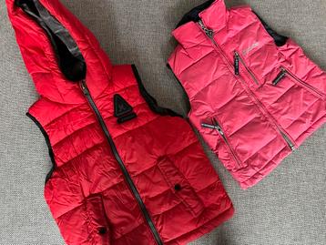 Gaastra bodywarmers (92, roze en 122/128 rood)! beschikbaar voor biedingen