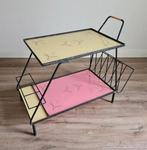 Vintage retro trolley tafel bijzettafel lektuur bar barretje, Ophalen of Verzenden, Huis en Inrichting