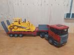Bruder Scania vrachtwagen met oplegger en bulldozer, Kinderen en Baby's, Ophalen, Gebruikt, Jongen of Meisje