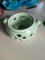 Vintage Theelicht, Ophalen of Verzenden, Overige materialen, Pot, Bus of Blik