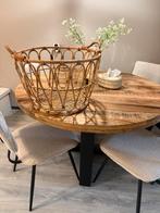 Rotan mand ikea, Huis en Inrichting, Woonaccessoires | Schalen en Manden, Mand, Rond, Ophalen of Verzenden, Zo goed als nieuw