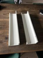 2 stk IKEA Mosslanda schilderijenplank 55cm wit, Ophalen of Verzenden, Zo goed als nieuw