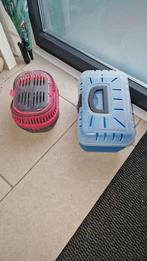 Kleine transport kooien., Ophalen, Gebruikt, Kunststof, Vogelkooi