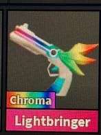 Lightbringer Chroma Pistool - MM2 Roblox, Online, Shooter, Ophalen of Verzenden, Zo goed als nieuw