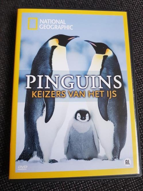 Dvd Pinguins, keizers van het ijs (National Geografic), Cd's en Dvd's, Dvd's | Documentaire en Educatief, Zo goed als nieuw, Natuur