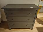 Grijze ladekast met 3 lades, Overige materialen, Gebruikt, 25 tot 50 cm, 50 tot 100 cm