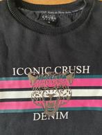 Crush Denim sweater zwart maat 170/176, Kinderen en Baby's, Kinderkleding | Maat 170, Ophalen of Verzenden, Crush Denim, Jongen of Meisje
