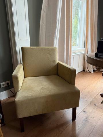 Mooie Suède Design Zitstoel beschikbaar voor biedingen