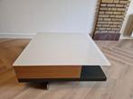 Saloon tafel, Huis en Inrichting, Tafels | Salontafels, Ophalen, Vierkant, 50 tot 100 cm, Zo goed als nieuw