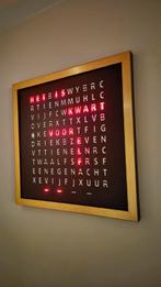 WordClock WoordKlok, Ophalen of Verzenden, Nieuw