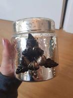 Zilver kleurige pot met deksel, Ophalen of Verzenden, Zo goed als nieuw