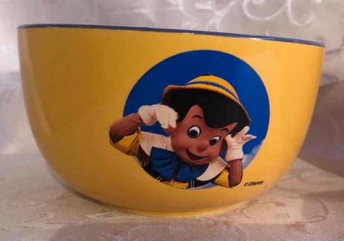3 Disney geglazuurde aardewerk schaaltjes Pinokkio Baloe, Verzamelen, Disney, Nieuw, Servies, Peter Pan of Pinokkio, Ophalen of Verzenden