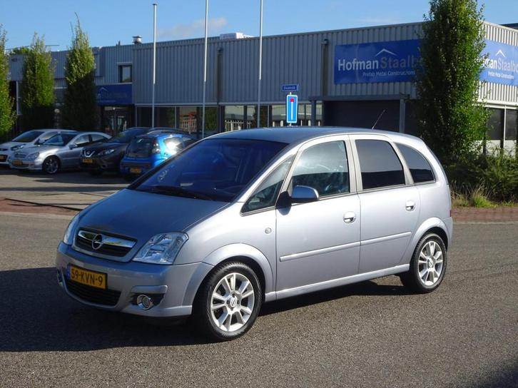 Opel Meriva 1.6-16V Cosmo Clima Pdc, Auto's, Opel, Bedrijf, Te koop, Meriva, ABS, Airbags, Airconditioning, Boordcomputer, Centrale vergrendeling
