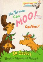 Dr. Seuss. Mr. Brown can moo! Can you? Harde kaft. NR0769, Gelezen, Jongen of Meisje, Verzenden