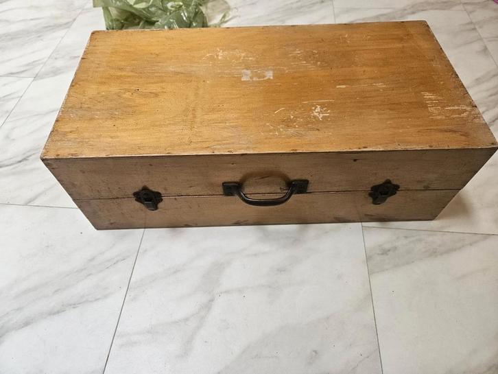 Houten Kist / Opbergkist, Huis en Inrichting, Woonaccessoires | Kisten, Ophalen of Verzenden