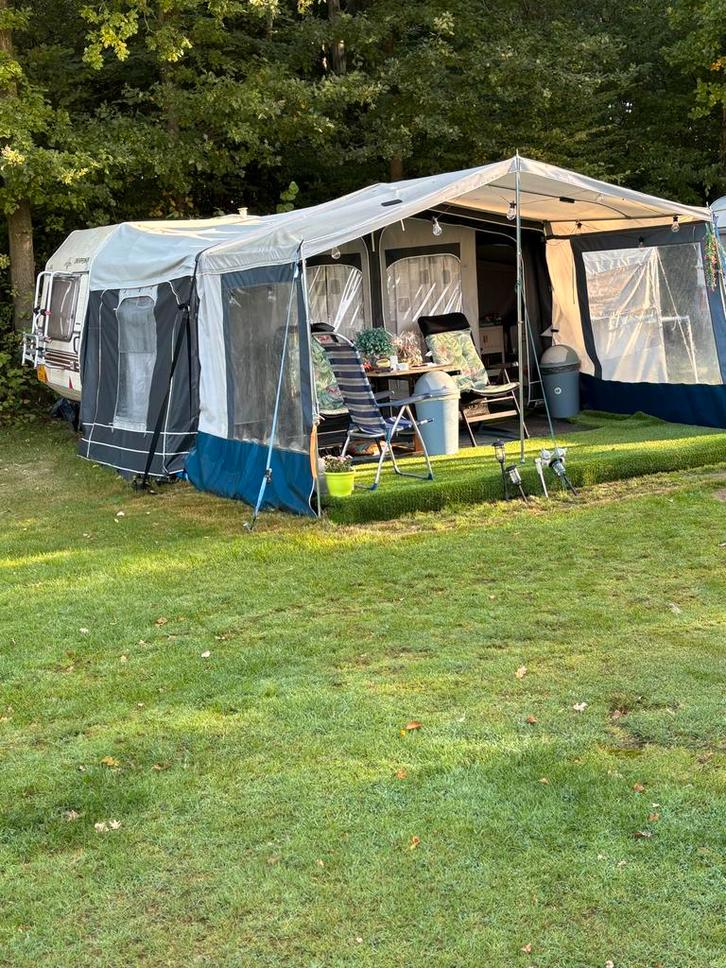 Voortent Omloopmaat 6 met Luifel & Aanbouw, Caravans en Kamperen, Voortenten en Luifels, Gebruikt, Overige merken, Ophalen of Verzenden