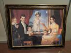 Schilderij in lijst fosterfamily, Ophalen
