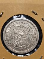 1/2 Gulden Zilver 1919 Wilhelmina regeerperiode 1890-1948, Ophalen, ½ gulden, Zilver, Koningin Wilhelmina