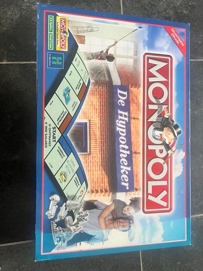 Monopoly de hypotheker, Ophalen of Verzenden, Zo goed als nieuw