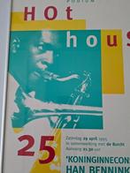 ingelijste poster affiche jazz concert Han Bennink vintage, Verzamelen, Posters, Rechthoekig Staand, Met lijst, Ophalen of Verzenden