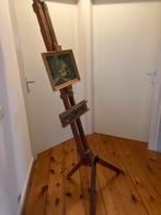 Mooie originele houten schildersezel (excl. schilderijtjes), Ophalen, Gebruikt, Ezel