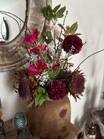 Bloemstuk in Nepalese vaas, Ophalen, Overige materialen, Overige kleuren, Zo goed als nieuw