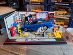 1:43 Diorama met Opel Calibra, Ophalen of Verzenden, Zo goed als nieuw, 1:35 tot 1:50