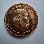 gouden tientje Willem III, Koning Willem III, Losse munt, 10 gulden, Goud