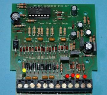 Analoge trein bezetmelders TAMS GBM-1 voor AC en DC beschikbaar voor biedingen