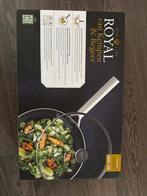 Royal van Kempen Wokpan Nieuw in Doos, Overige materialen, Inductieplaat, Nieuw, Ophalen of Verzenden