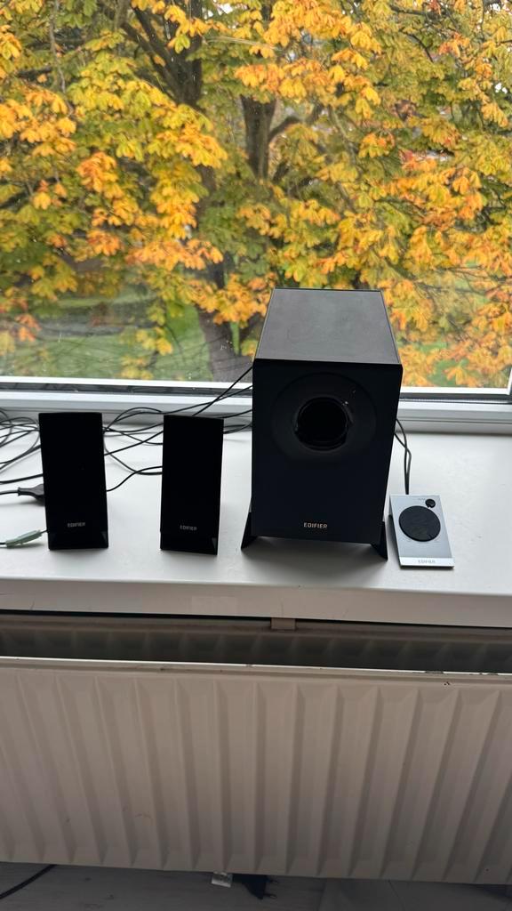 Boxen met Subwoofer - Aux aansluiting, Audio, Tv en Foto, Luidsprekers, Zo goed als nieuw, Subwoofer, Minder dan 60 watt, Overige merken