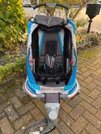 Thule Chariot Chinook 2 Fietskar - Blauw, Ophalen, Vering, Kinderkar, 40 tot 60 kg