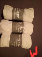 3x Jersey Hoeslaken 180x200, Ophalen of Verzenden, Wit, Hoeslaken of Sloop, Nieuw