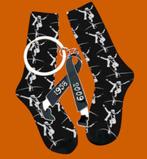 MICHAEL JACKSON SOKKEN  + SLEUTELHANGER MICHAEL JACKSON, Ophalen of Verzenden, Nieuw